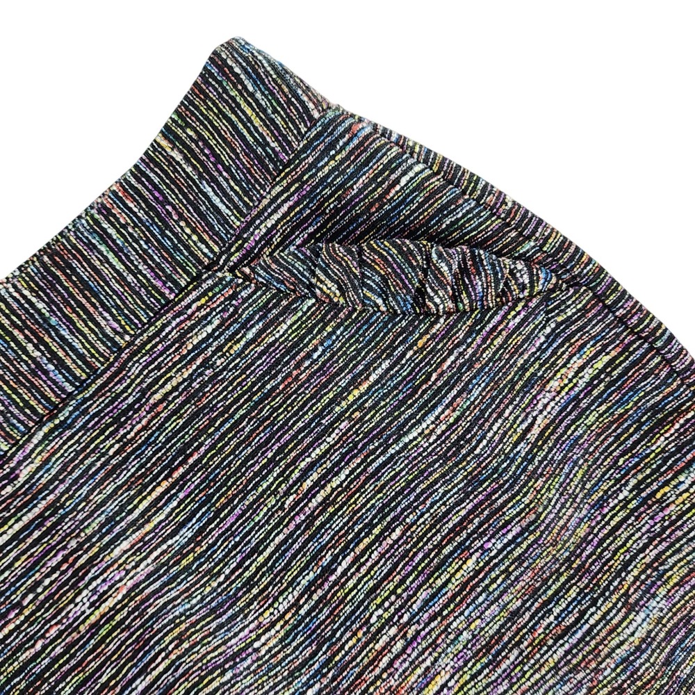 LOFT Womens Size 0 Multicolor Tweed Boucle Pencil Skirt Textured Lined